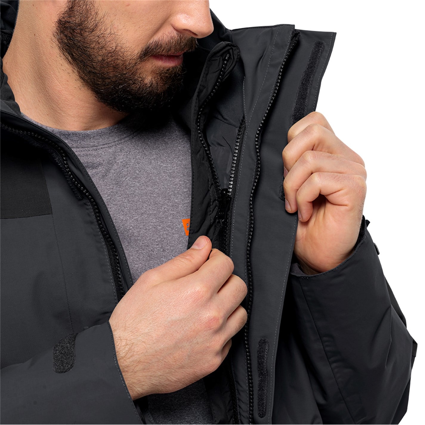Bunda Jack Wolfskin Phantom 1097033 Men's Romberg Waterproof Windproof PrimaLoft 3-in-1 Jacket - 6