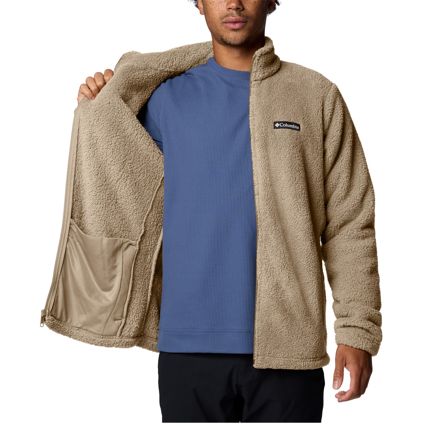 Bunda Columbia Ancient Fossil 8694115 Men's Thornhead Sherpa Full Zip Fleece - 5