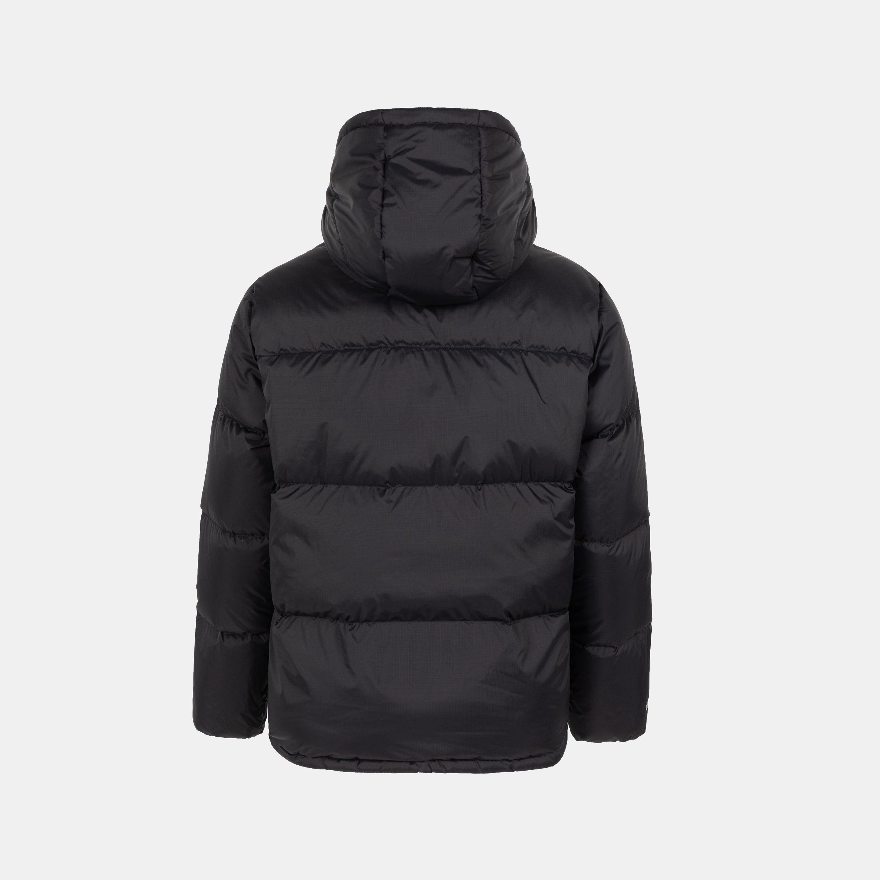 Bunda Karrimor Black 1403923 Mens Base Camp Wind Resistant Duck Down Detachable Hood Long Sleeve Down Jacket - 2