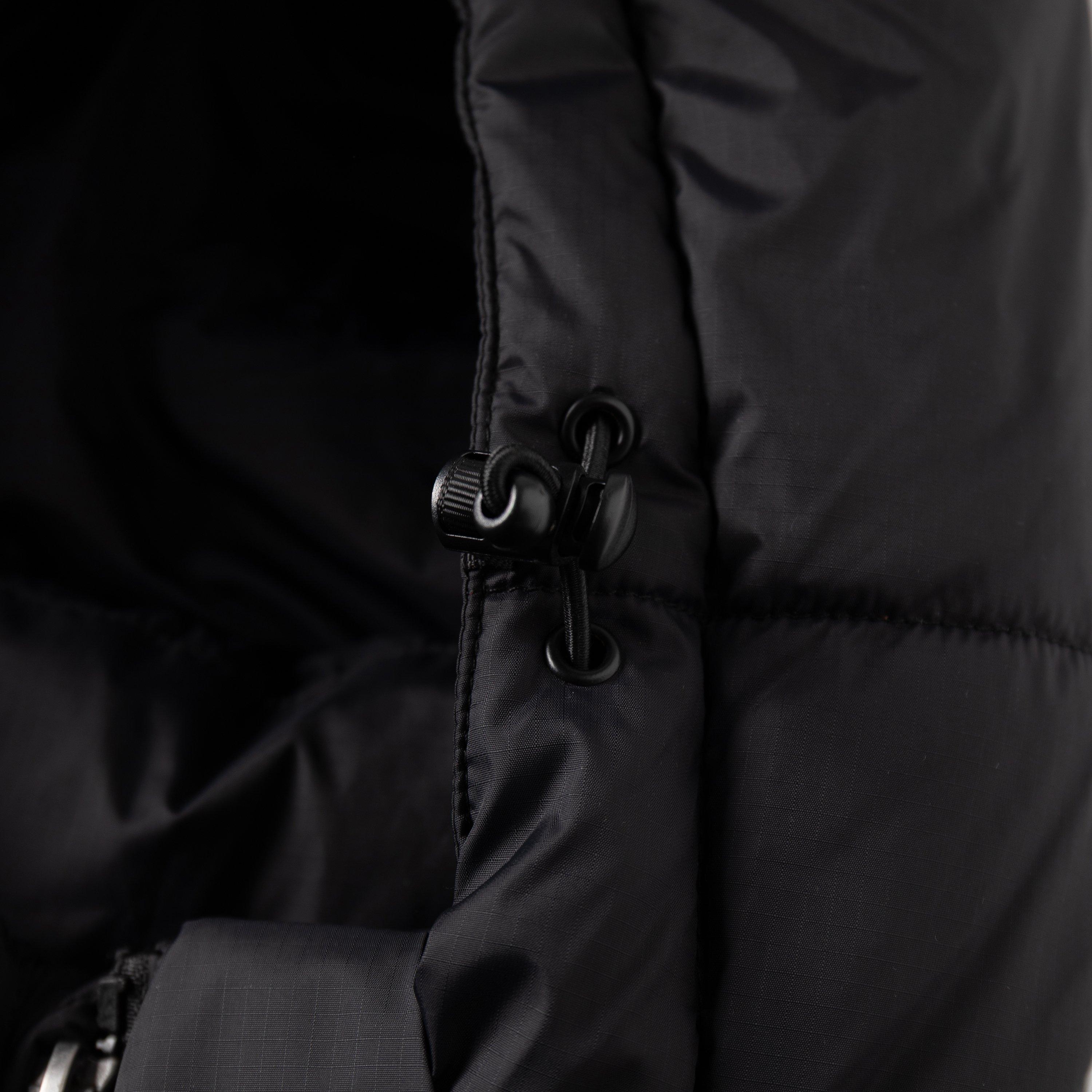 Bunda Karrimor Black 1403923 Mens Base Camp Wind Resistant Duck Down Detachable Hood Long Sleeve Down Jacket - 9