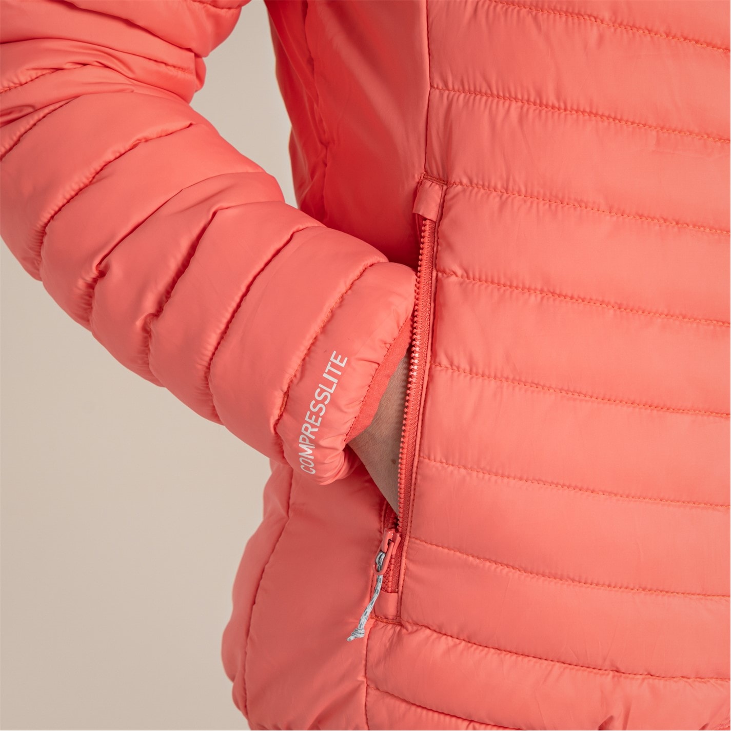 Bunda Craghoppers Deep Coral 2715414 Women's Complite Viii Insulated Puffer Jacket - 4