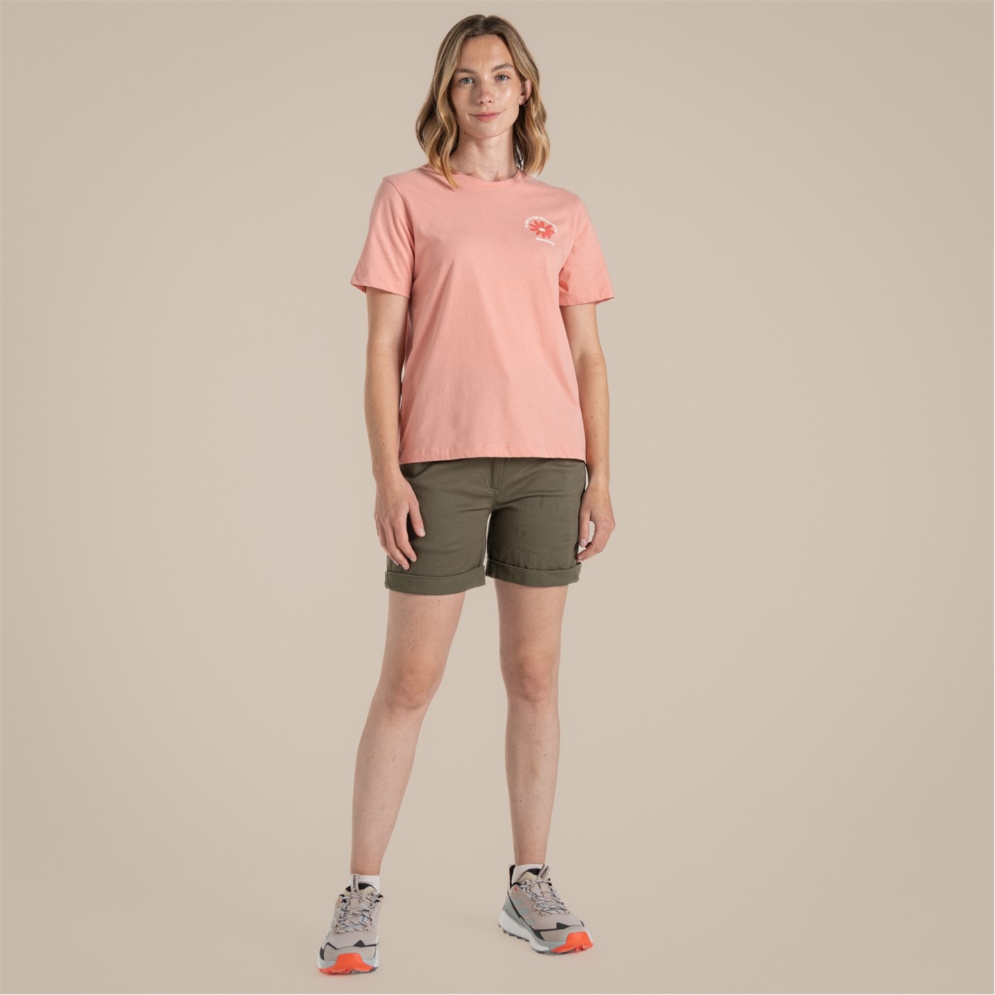 Tričko Craghoppers Sunset Haze 605730 Women's Crag Malibo Short-Sleeve Performance T-Shirt - 3