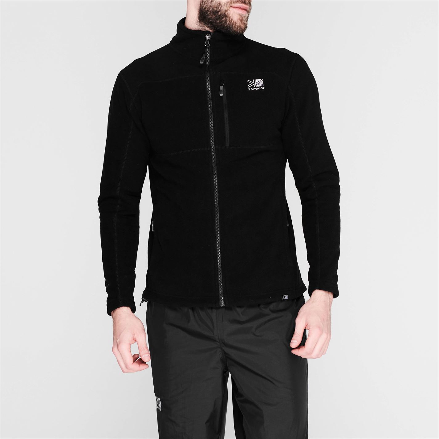 Bunda Karrimor Black 8166153 Fleece Jacket Mens - 2