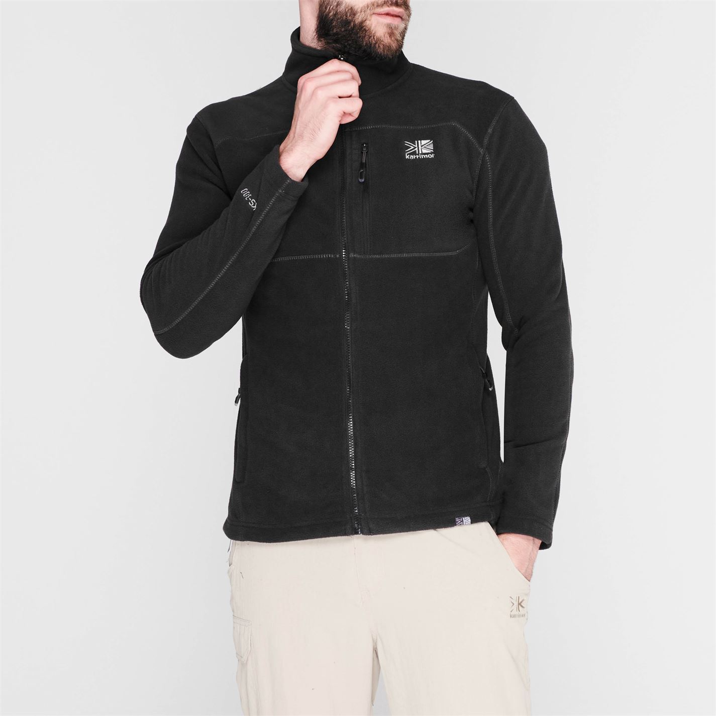 Bunda Karrimor Charcoal 2903202 Fleece Jacket Mens - 2