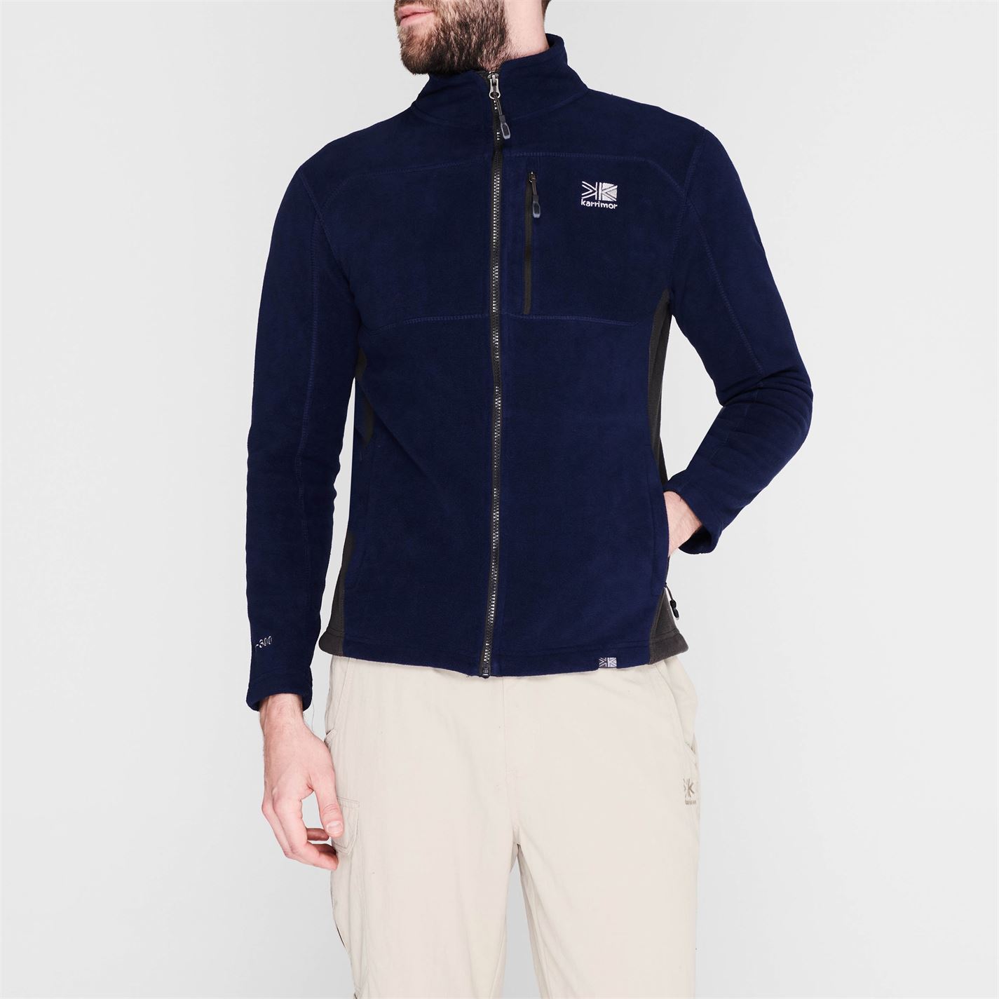 Bunda Karrimor Dark Blue 5593169 Fleece Jacket Mens - 2