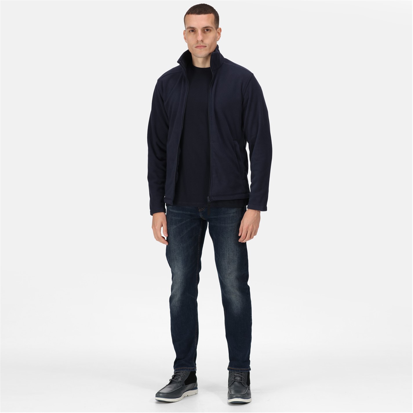Bunda Regatta Dark Navy 6670156 Micro Full Zip Fleece - 3