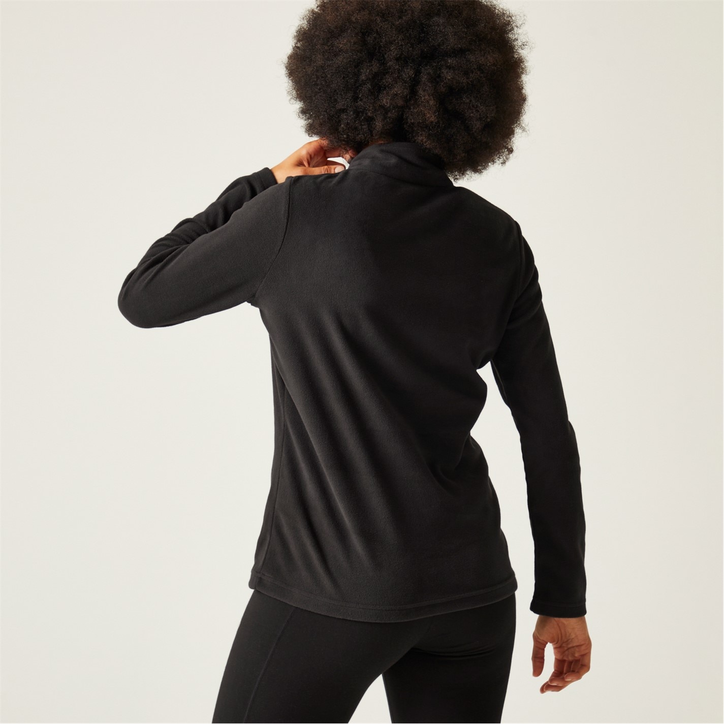 Mikina Regatta Black 5868749 Sweethart Half Zip Fleece - 2