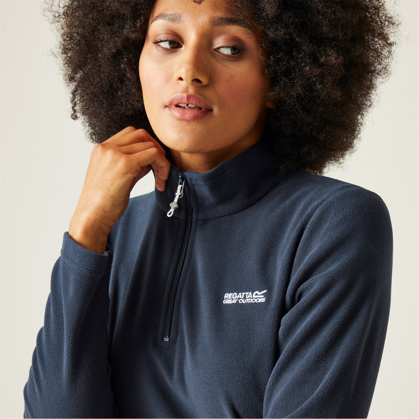 Mikina Regatta Navy 4828785 Sweethart Half Zip Fleece - 1