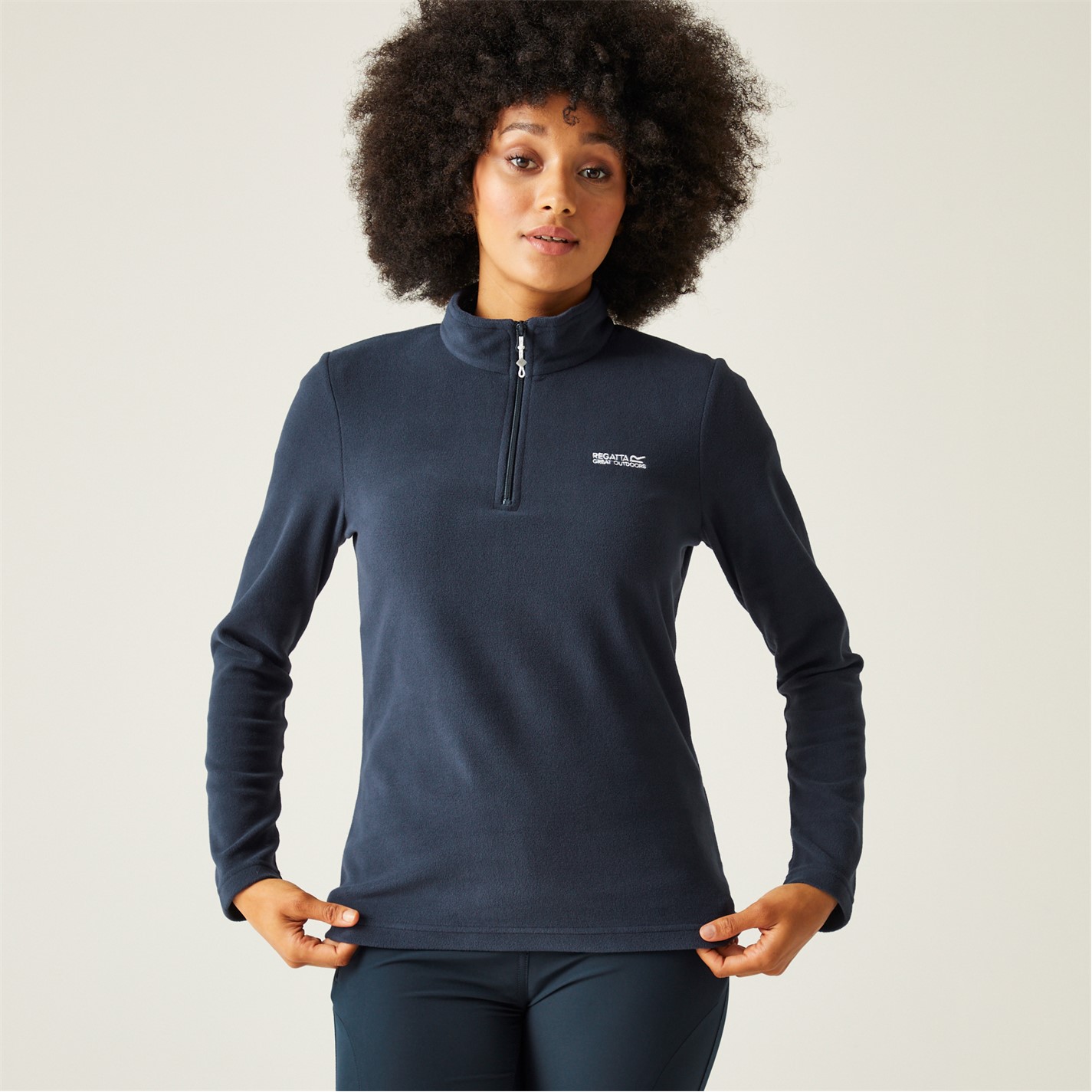 Mikina Regatta Navy 4828785 Sweethart Half Zip Fleece - 2