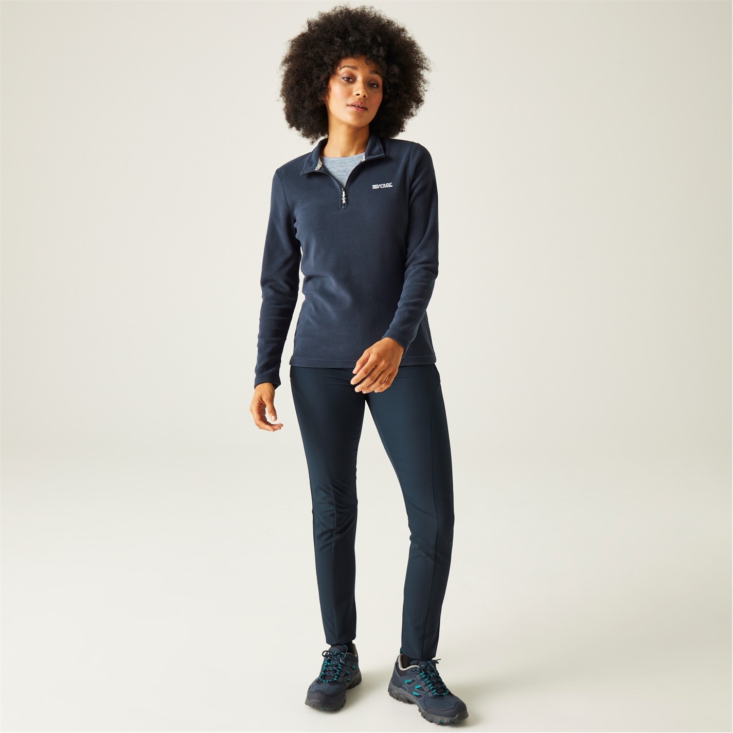 Mikina Regatta Navy 4828785 Sweethart Half Zip Fleece - 4