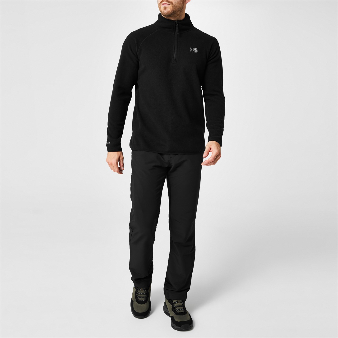 Bunda Karrimor Black 4341937 Micro Fleece Mens - 2