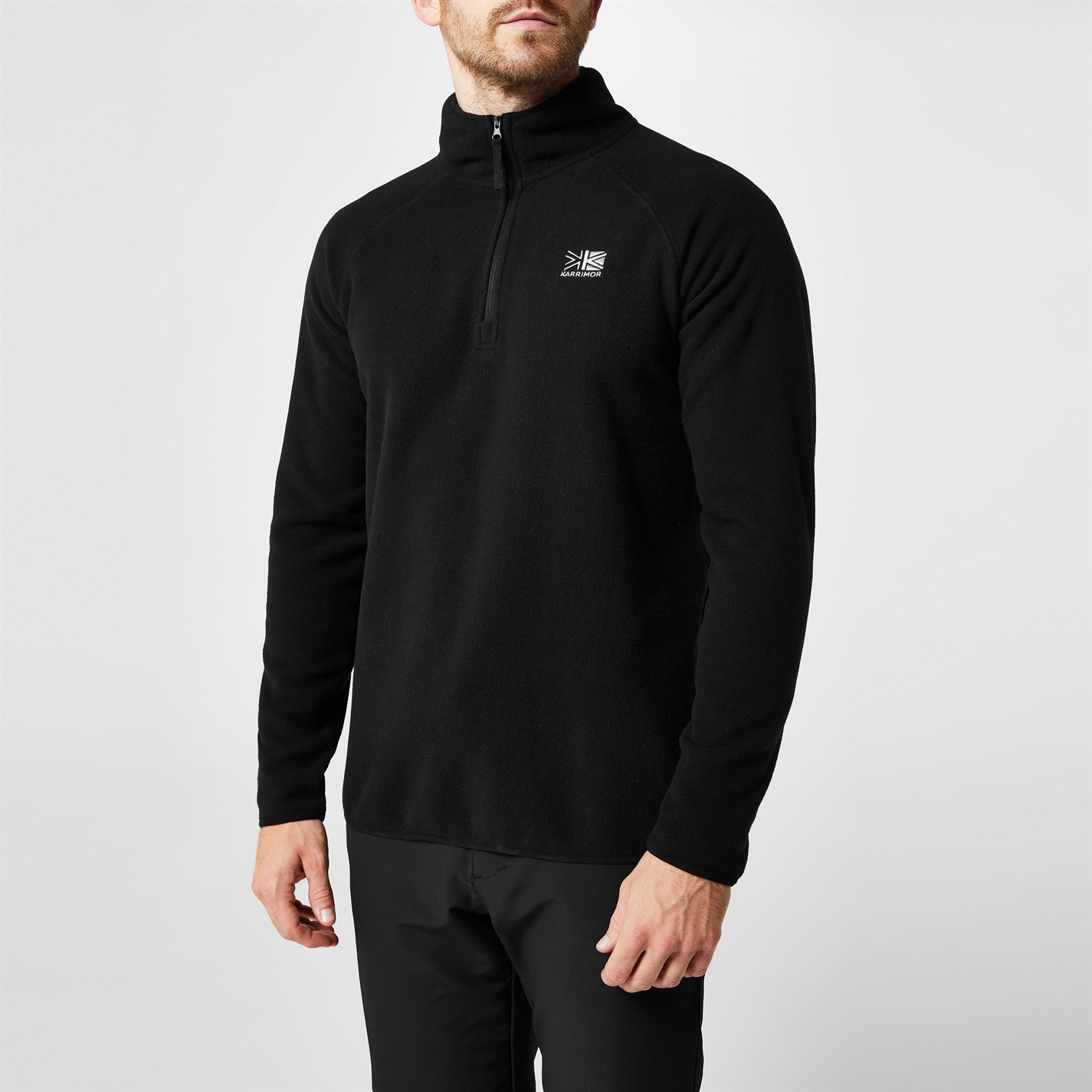 Bunda Karrimor Black 4341937 Micro Fleece Mens - 4