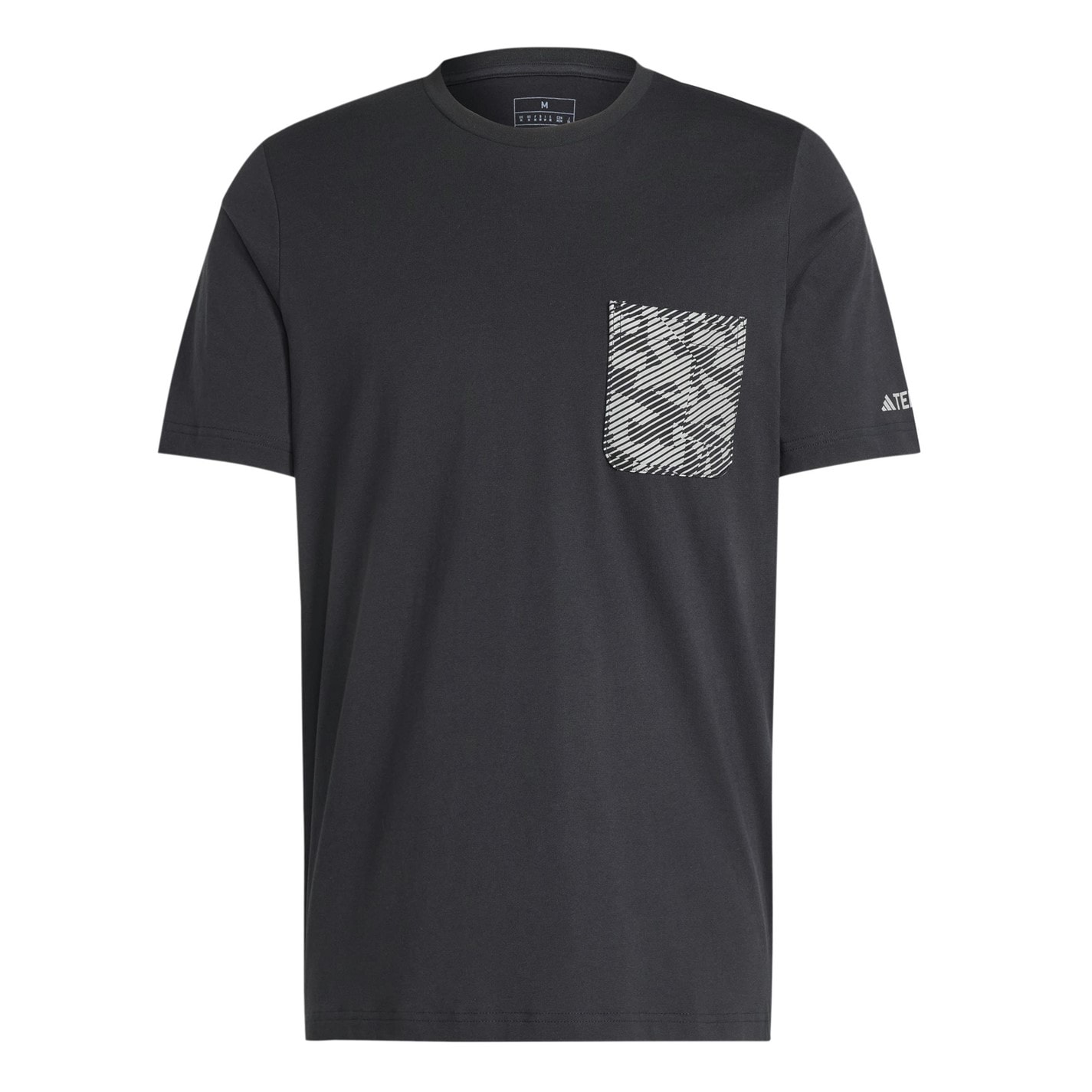 Tričko adidas Black 2454227 Puzzle T-Shirt Mens - 1