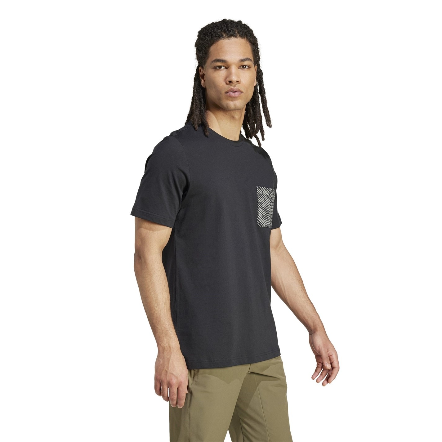 Tričko adidas Black 2454227 Puzzle T-Shirt Mens - 4