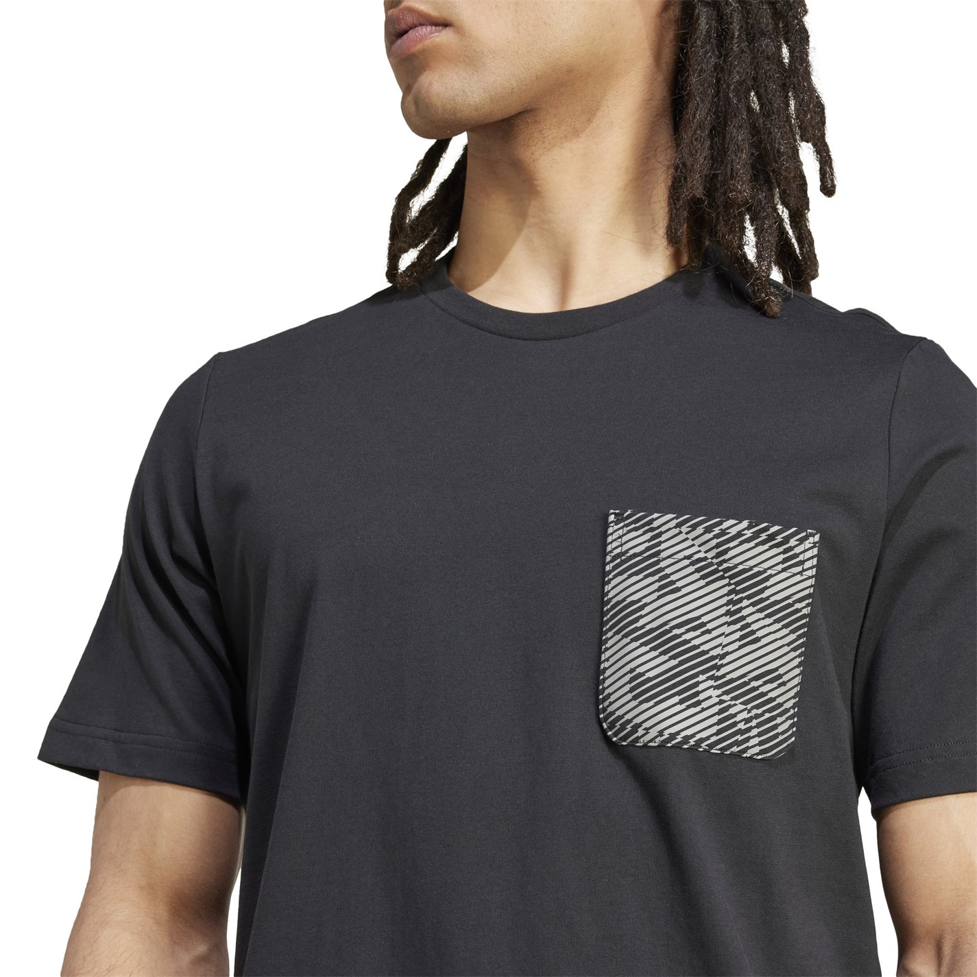 Tričko adidas Black 2454227 Puzzle T-Shirt Mens - 5