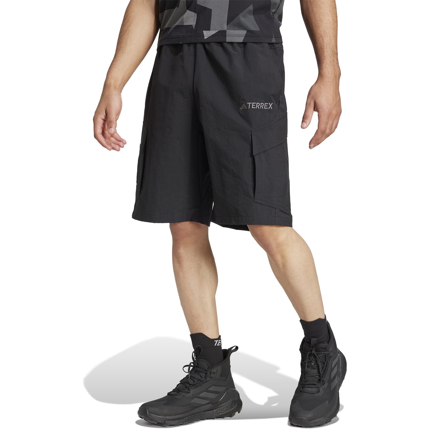 Kraťasy adidas Black 7905685 Terrex Xploric Cargo Shorts Mens - 2