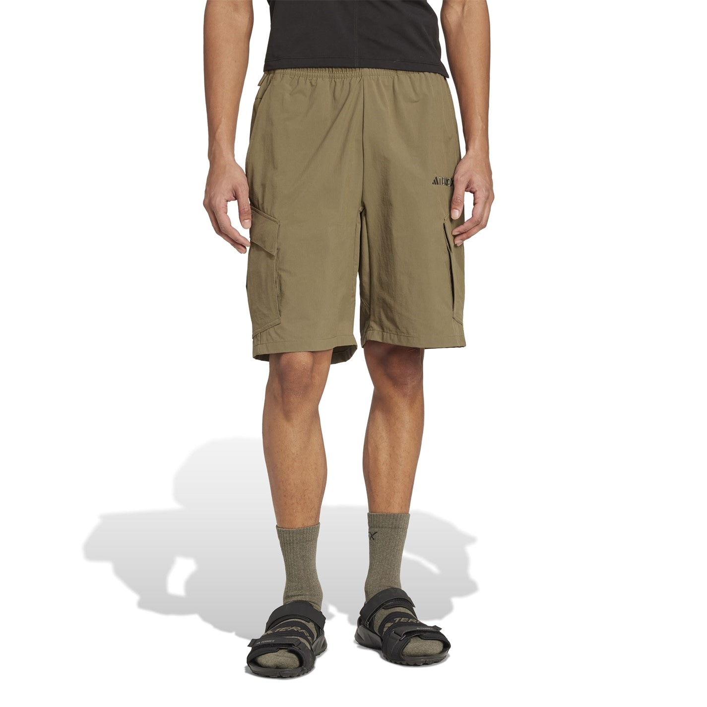 Kraťasy adidas Olive 482085 Terrex Xploric Cargo Shorts Mens - 2