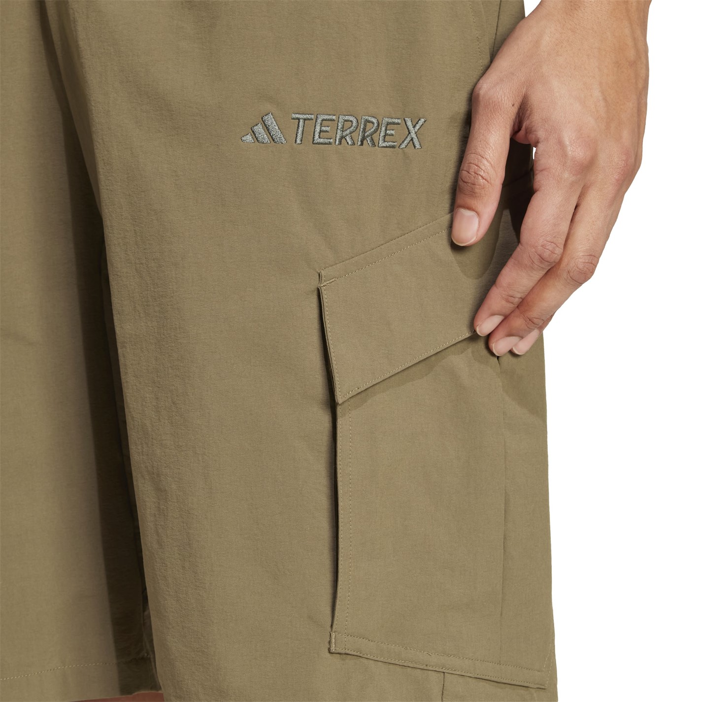 Kraťasy adidas Olive 482085 Terrex Xploric Cargo Shorts Mens - 5