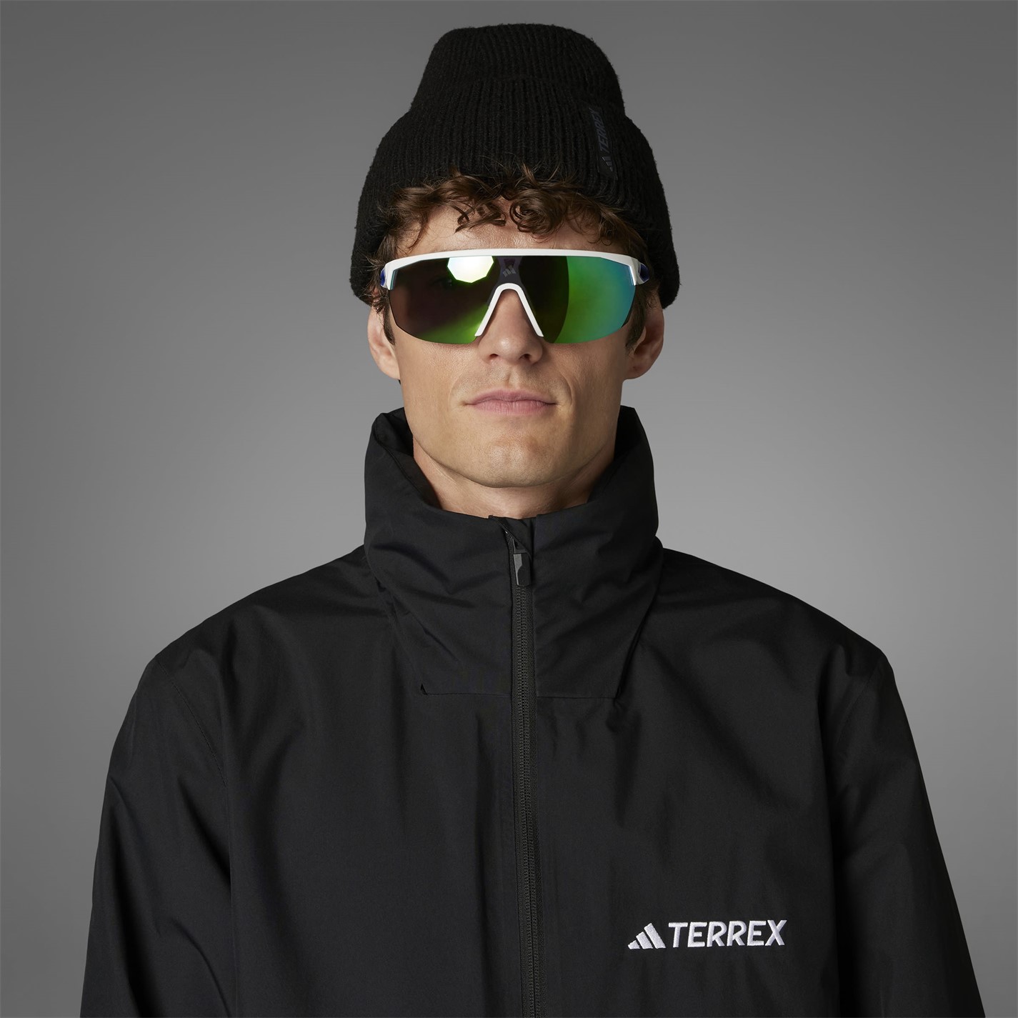 Bunda adidas Black 9458779 Men's Terrex Multi Essentials 2 Layer Climaproof Windproof Waterproof Jacket - 11