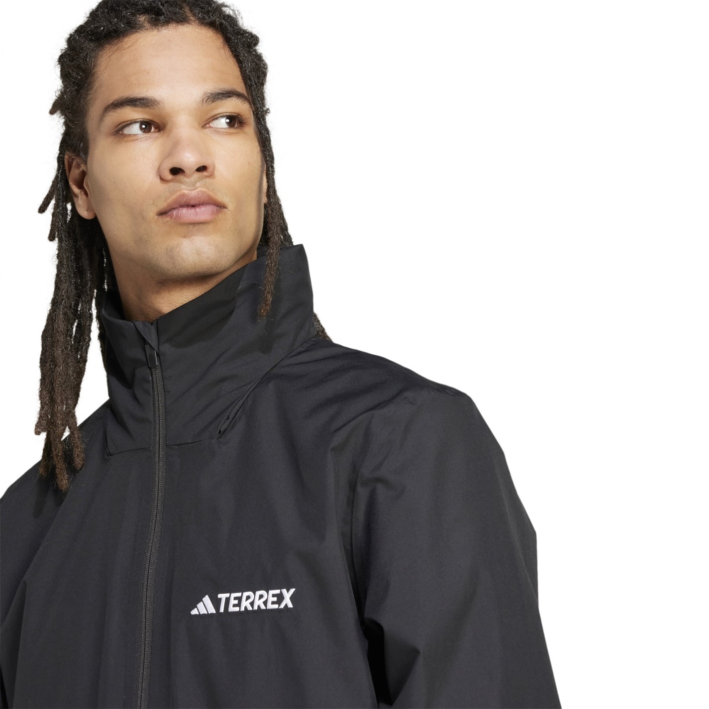 Bunda adidas Black 9458779 Men's Terrex Multi Essentials 2 Layer Climaproof Windproof Waterproof Jacket - 6