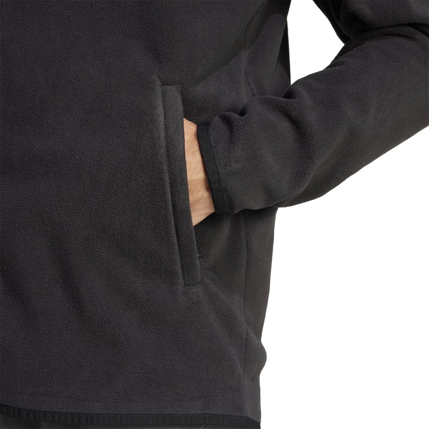 Bunda adidas Black 2117473 Multi Essentials Full-Zip Fleece Jacket Mens - 6
