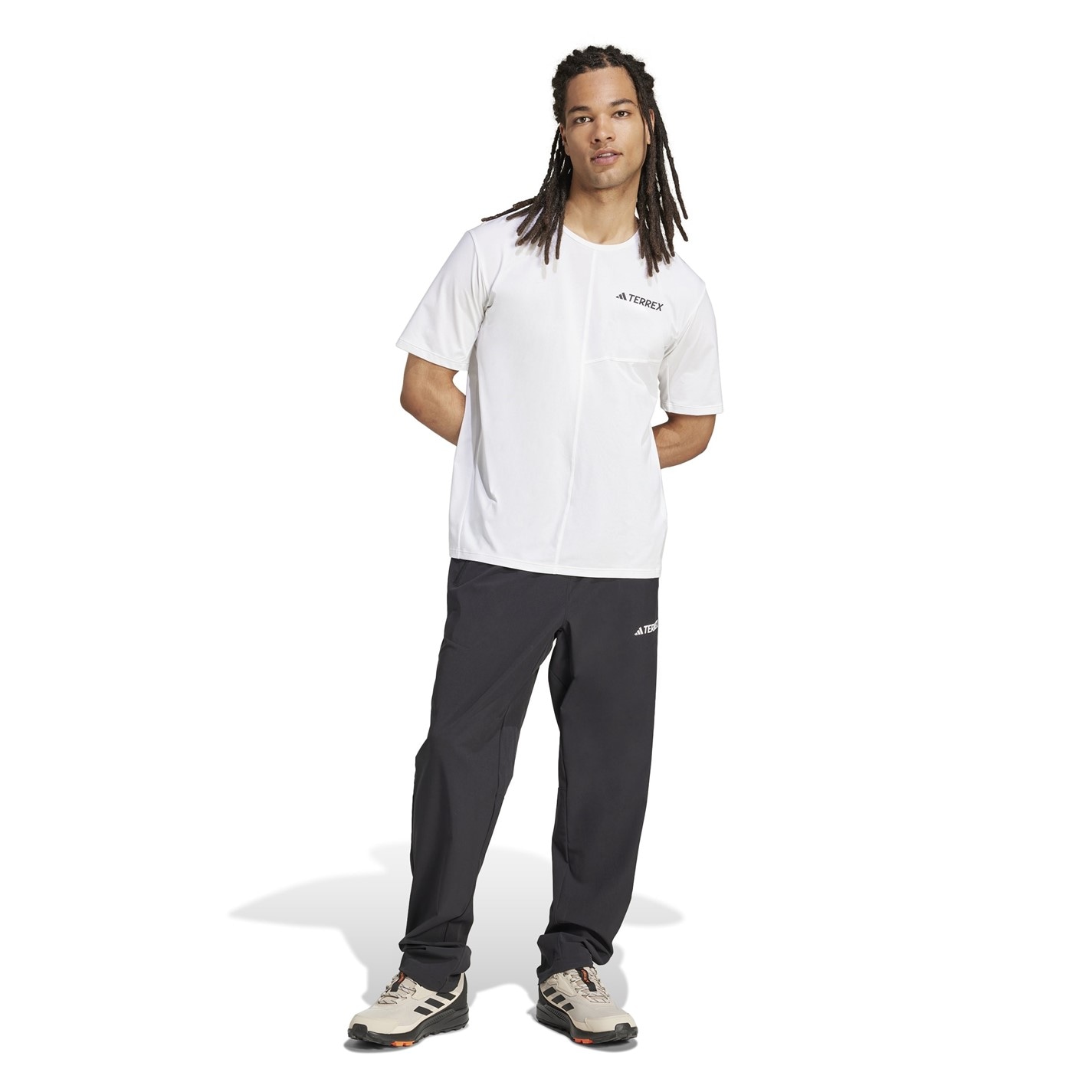 Nohavice adidas Black 5947828 Multi Essentials Stretch Joggers Mens - 7