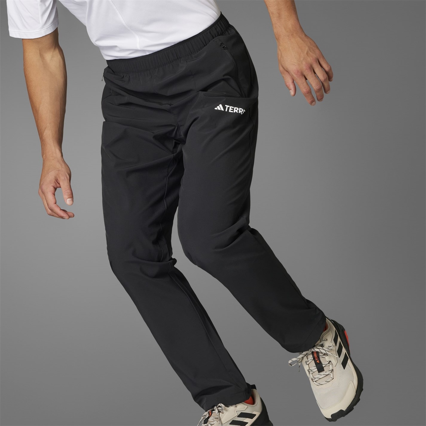 Nohavice adidas Black 5947828 Multi Essentials Stretch Joggers Mens - 8