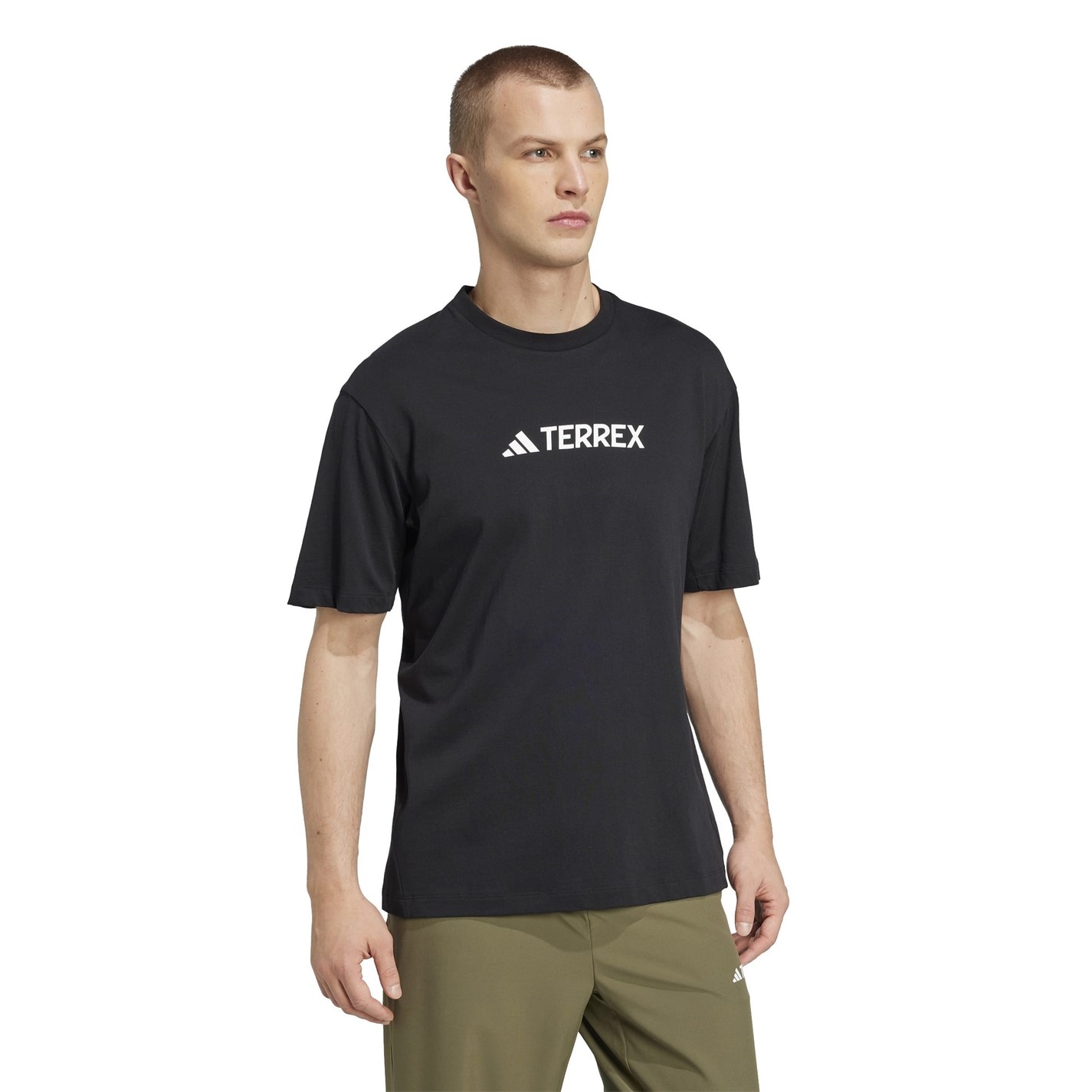 Tričko adidas Black 3898393 Terrex Classic Logo T-Shirt Mens - 5
