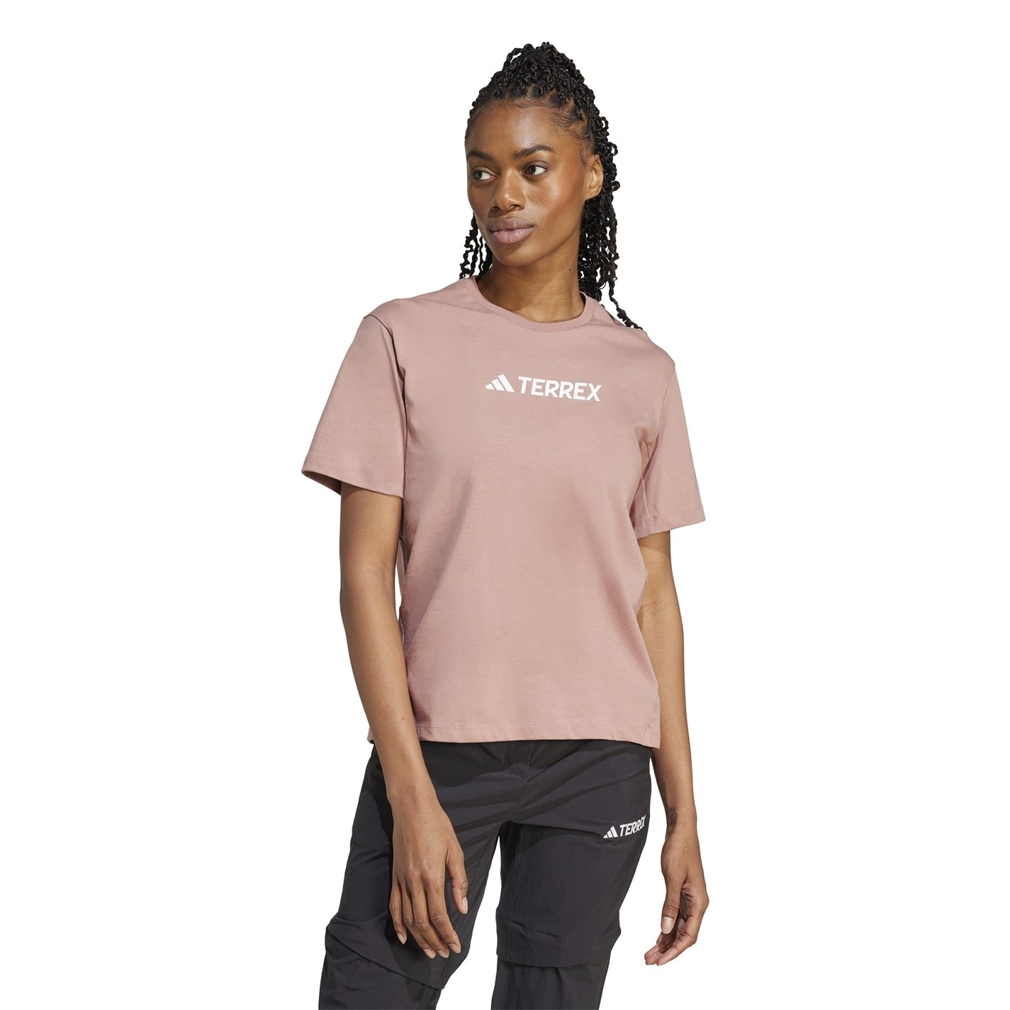 Tričko adidas Warm Clay 4491630 Terrex Classic Logo T-Shirt Womens - 2