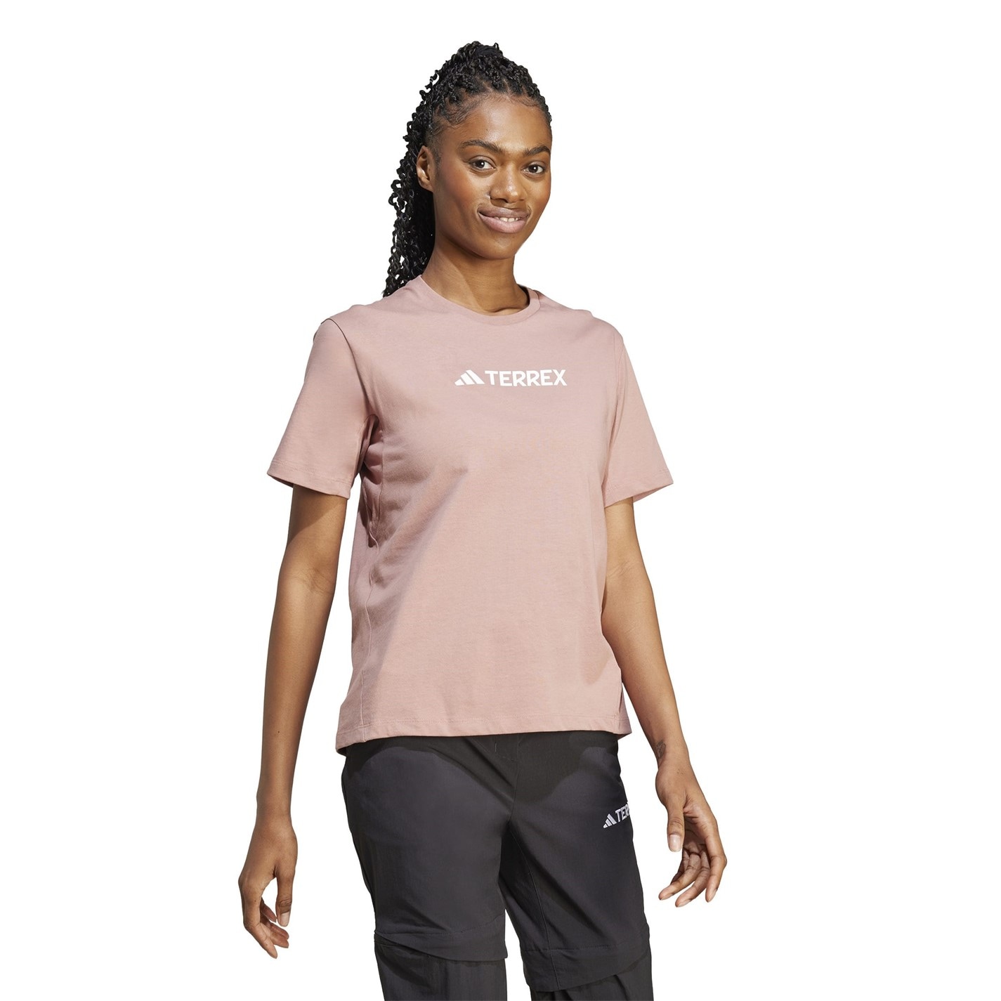 Tričko adidas Warm Clay 4491630 Terrex Classic Logo T-Shirt Womens - 4