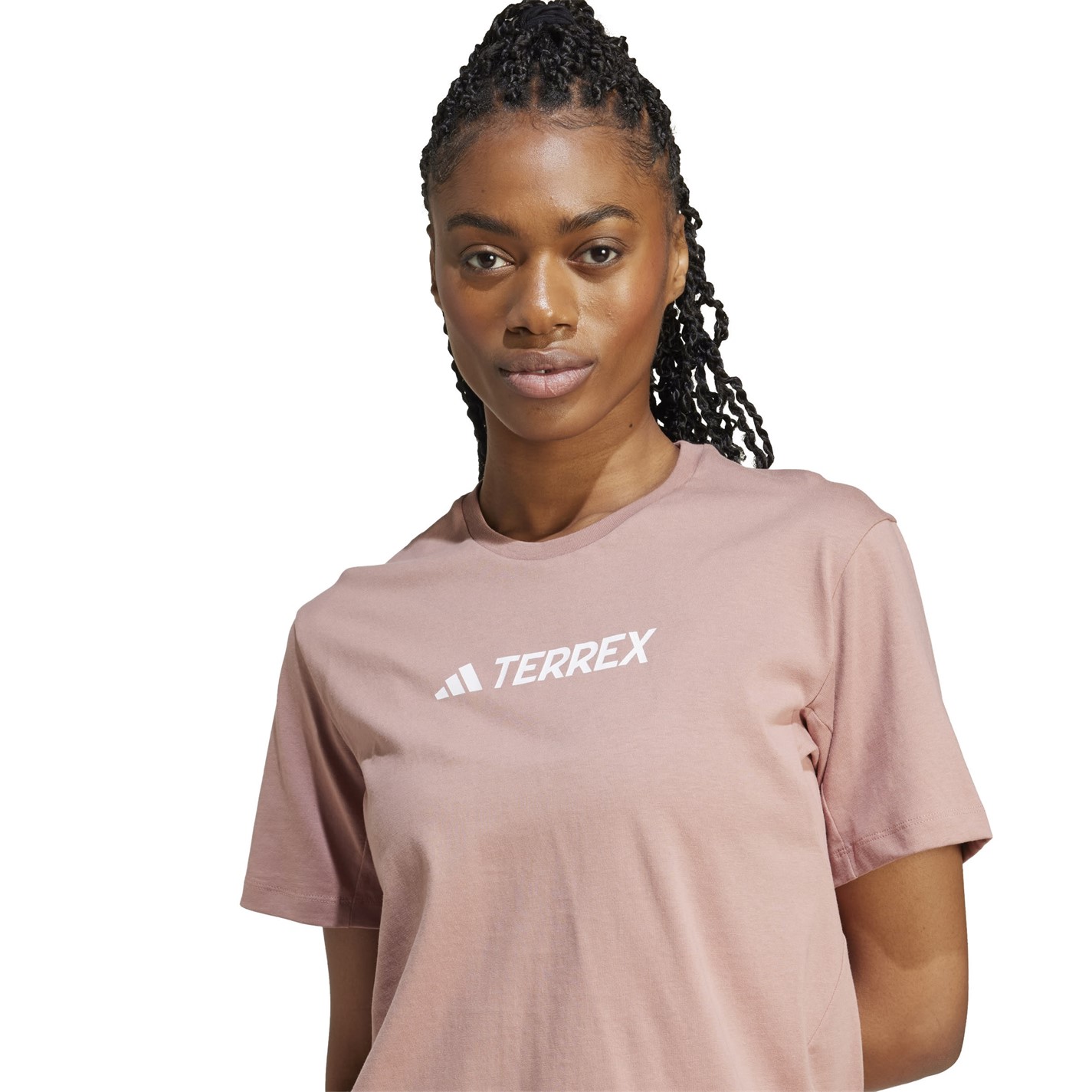 Tričko adidas Warm Clay 4491630 Terrex Classic Logo T-Shirt Womens - 5