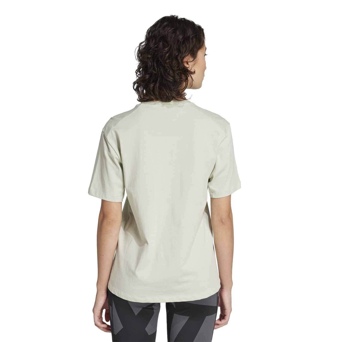 Tričko adidas Linen Green 4983480 Terrex Classic Logo T-Shirt Womens - 3