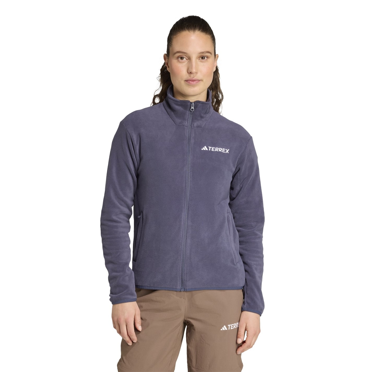 Mikina adidas Shadow Navy 1431147 Xperior Cross Country Ski Soft Shell Fleece Jacket Womens - 2