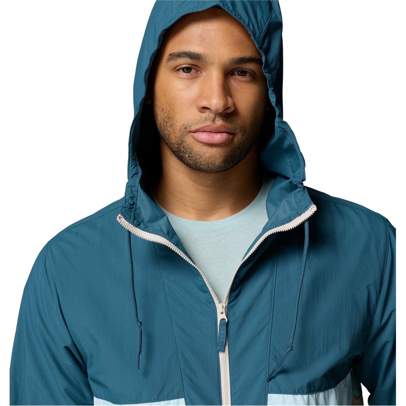 Bunda Columbia Blue 1247741 Spire Valley™ Hooded Windbreaker - 4
