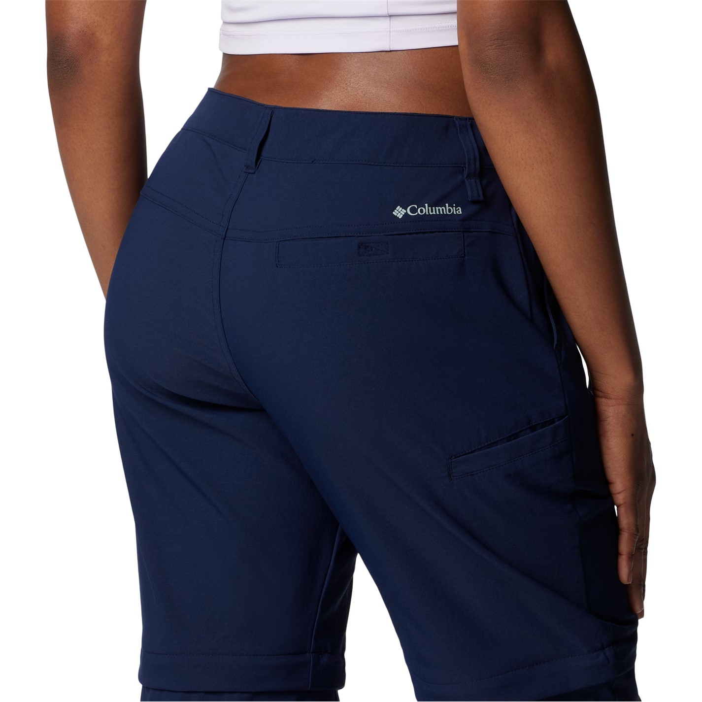 Columbia Navy 4054047 Leslie Falls Convertible Trousers Womens - 3
