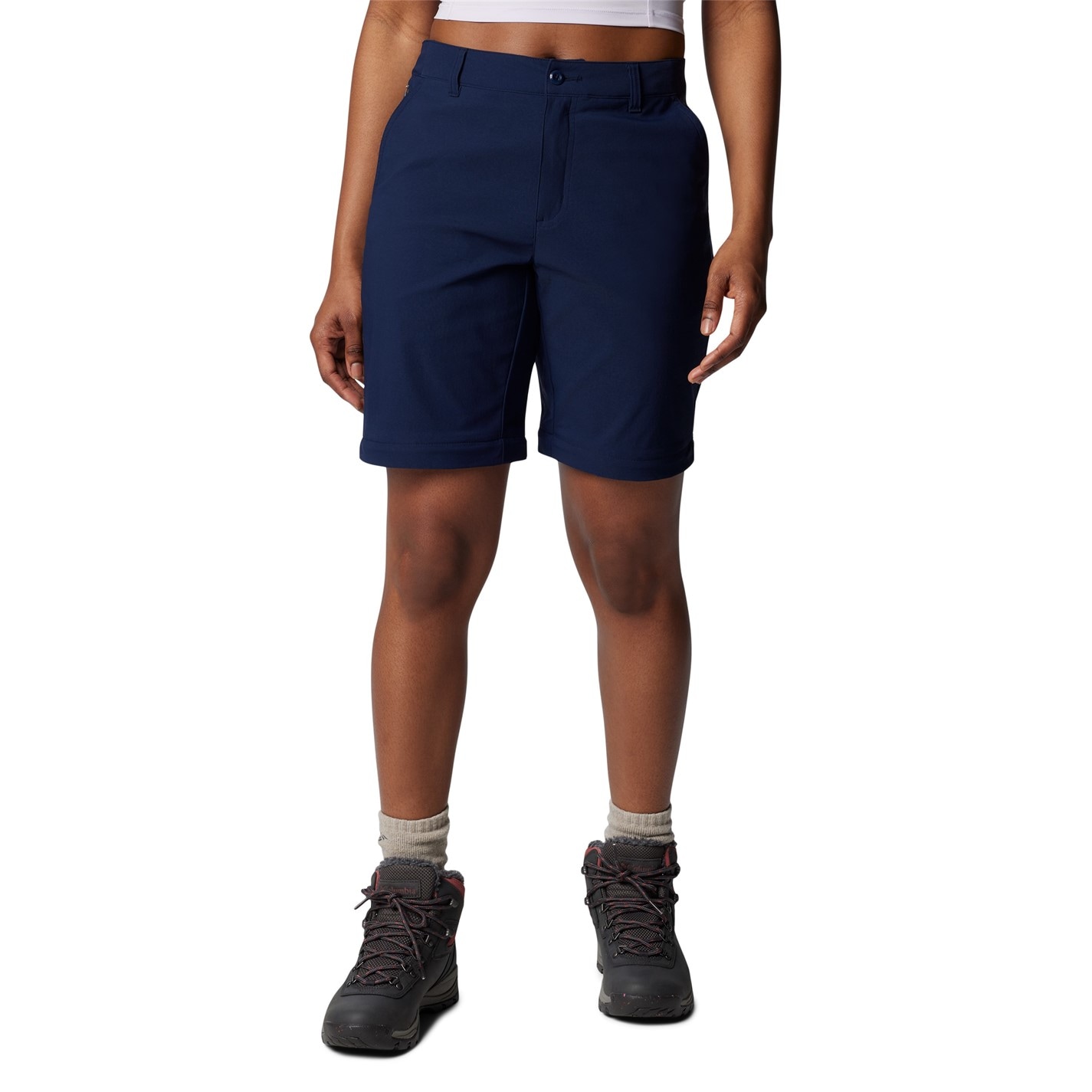 Columbia Navy 4054047 Leslie Falls Convertible Trousers Womens - 5