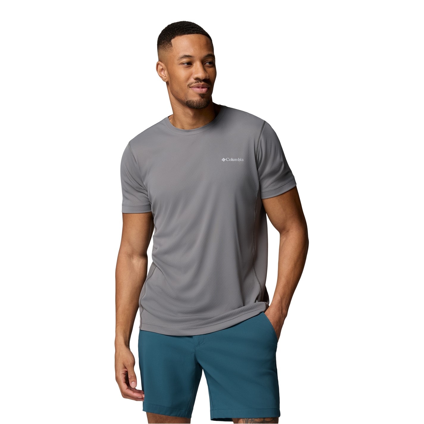 Tričko Columbia Grey 4770895 Zero Rules™ Light SS Crew - 1
