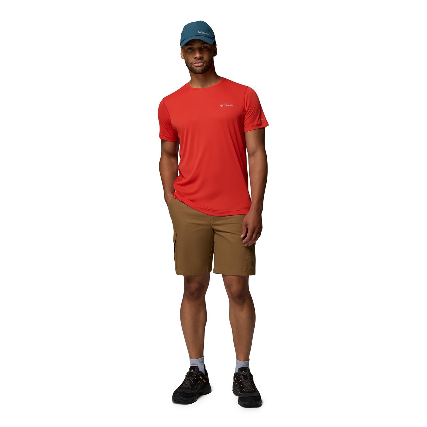 Tričko Columbia Red 8574056 Zero Rules™ Light SS Crew - 3