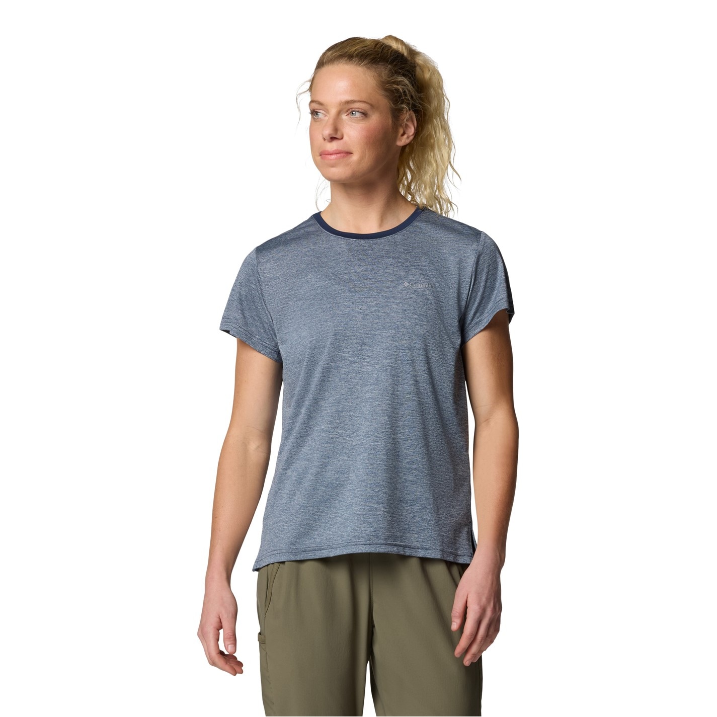 Tričko Columbia Collegiate Navy 8310424 BlueVista Hill™ SS Crew - 3