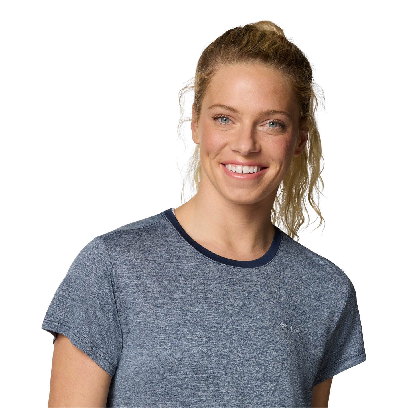 Tričko Columbia Collegiate Navy 8310424 BlueVista Hill™ SS Crew - 4