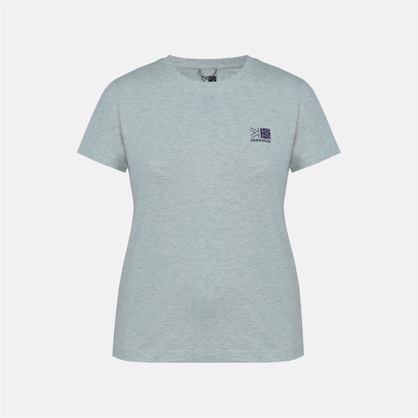 Tričko Karrimor Glacier Marl 4795531 Women's Logo Cotton Short Sleeve Crew Neck T-Shirt - 1