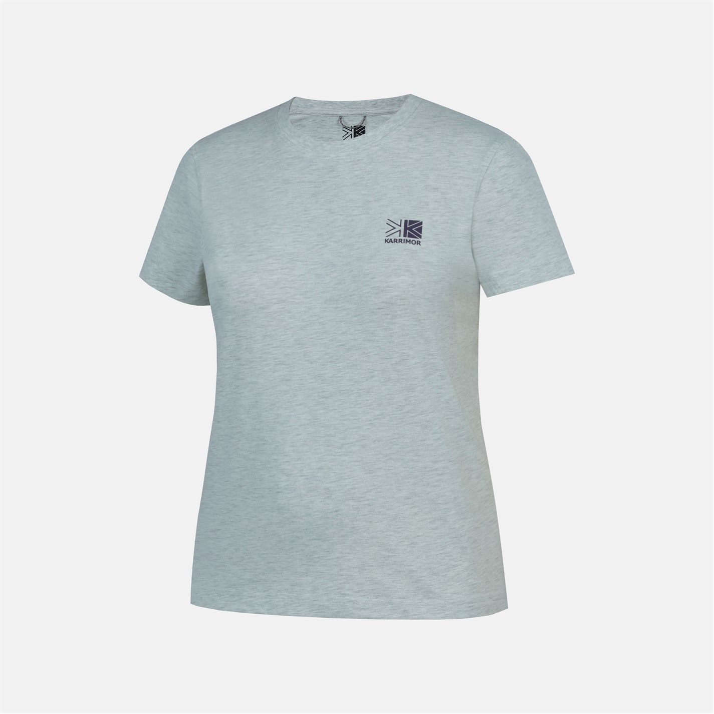 Tričko Karrimor Glacier Marl 4795531 Women's Logo Cotton Short Sleeve Crew Neck T-Shirt - 2