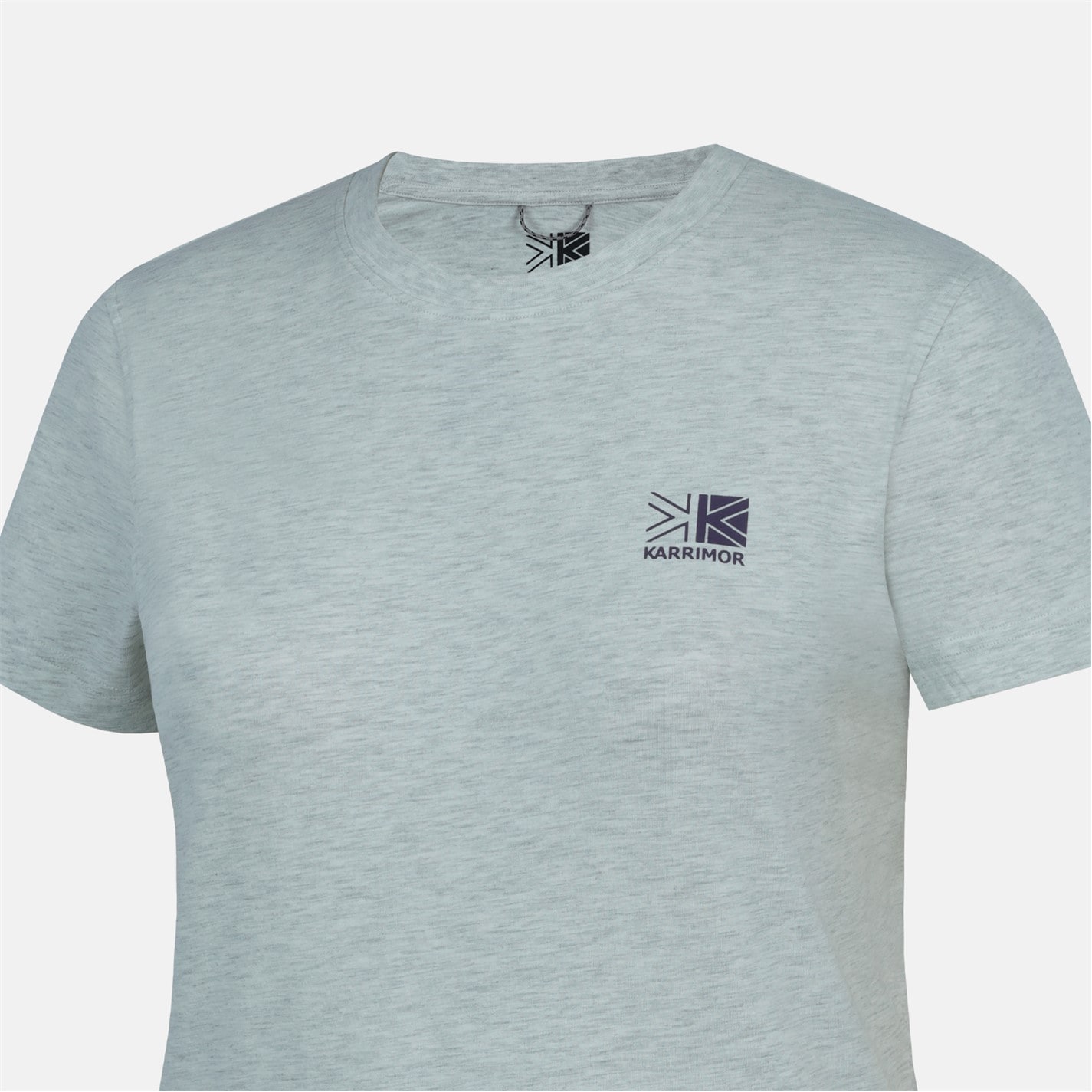 Tričko Karrimor Glacier Marl 4795531 Women's Logo Cotton Short Sleeve Crew Neck T-Shirt - 5