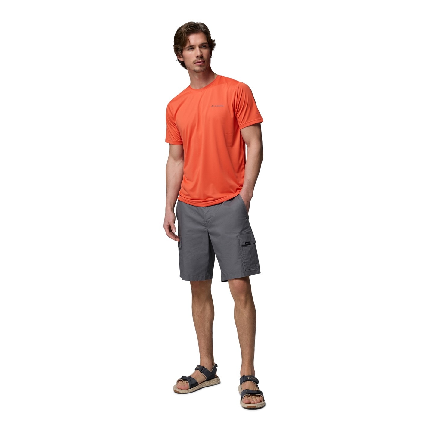 Tričko Columbia Orange 597197 Hike™ Crew - 3