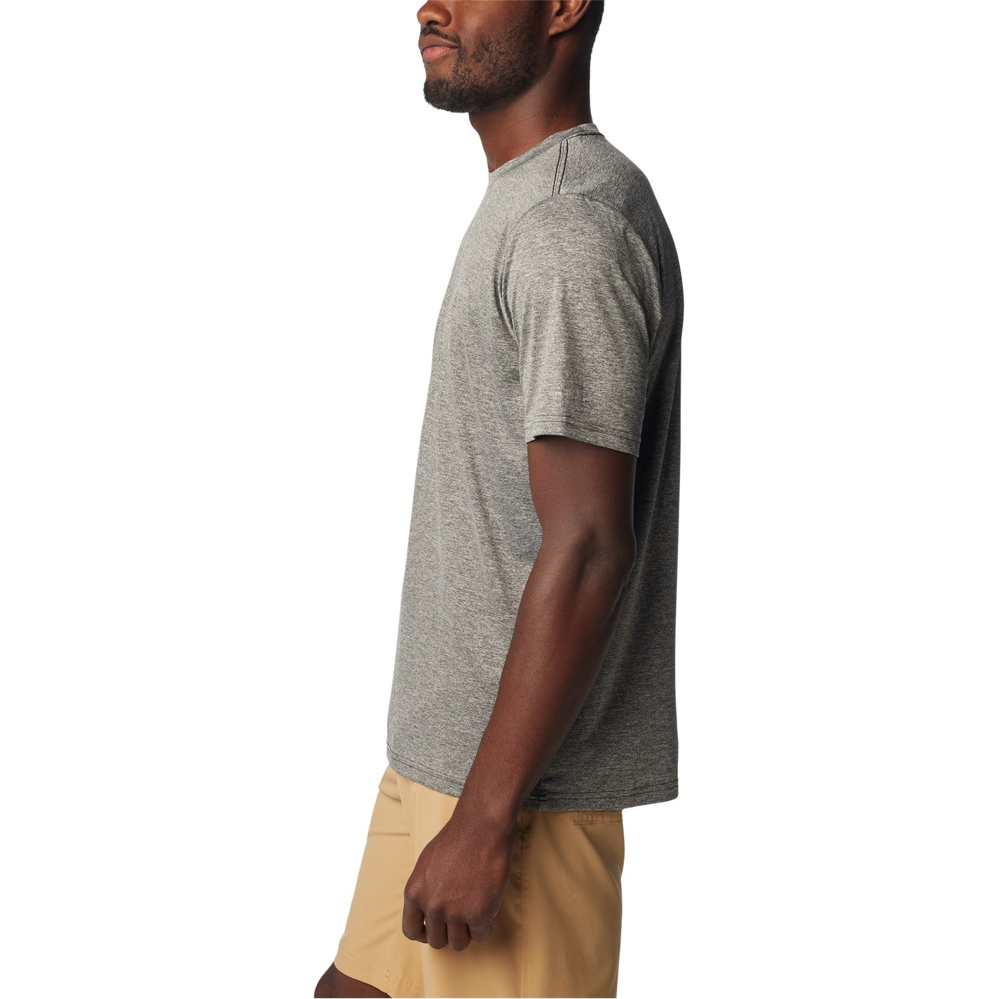 Tričko Columbia Black Heather 6467533 Hike™ Crew - 3