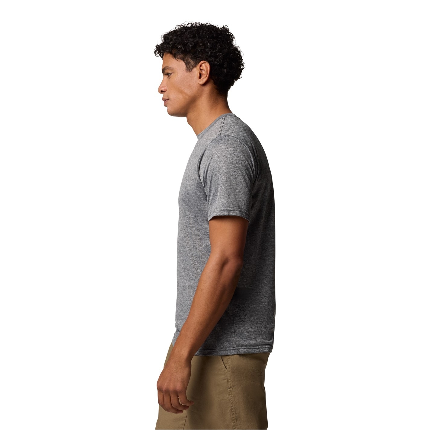 Tričko Columbia Black Heather 6467533 Hike™ Crew - 4