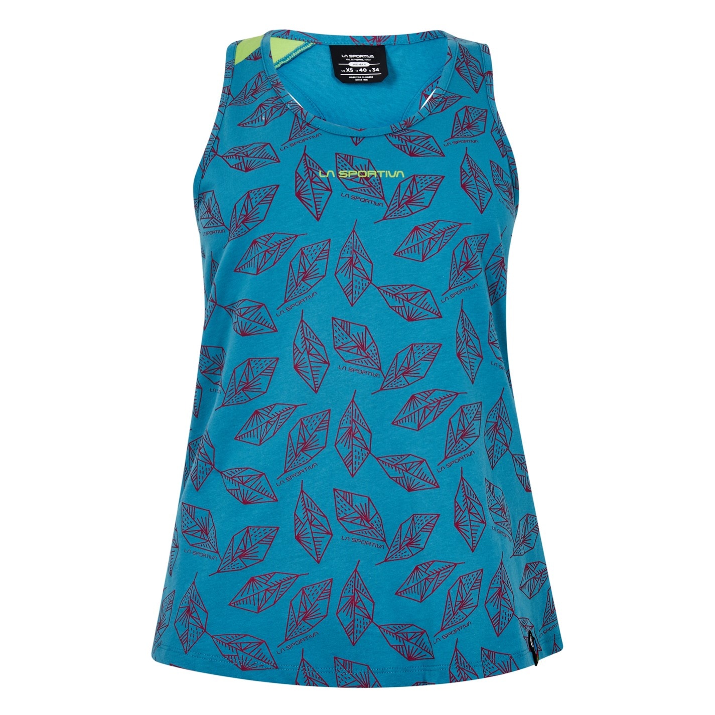 Tričko La Sportiva Topaz Red 7515707 Leaf Tank Top Ladies - 1