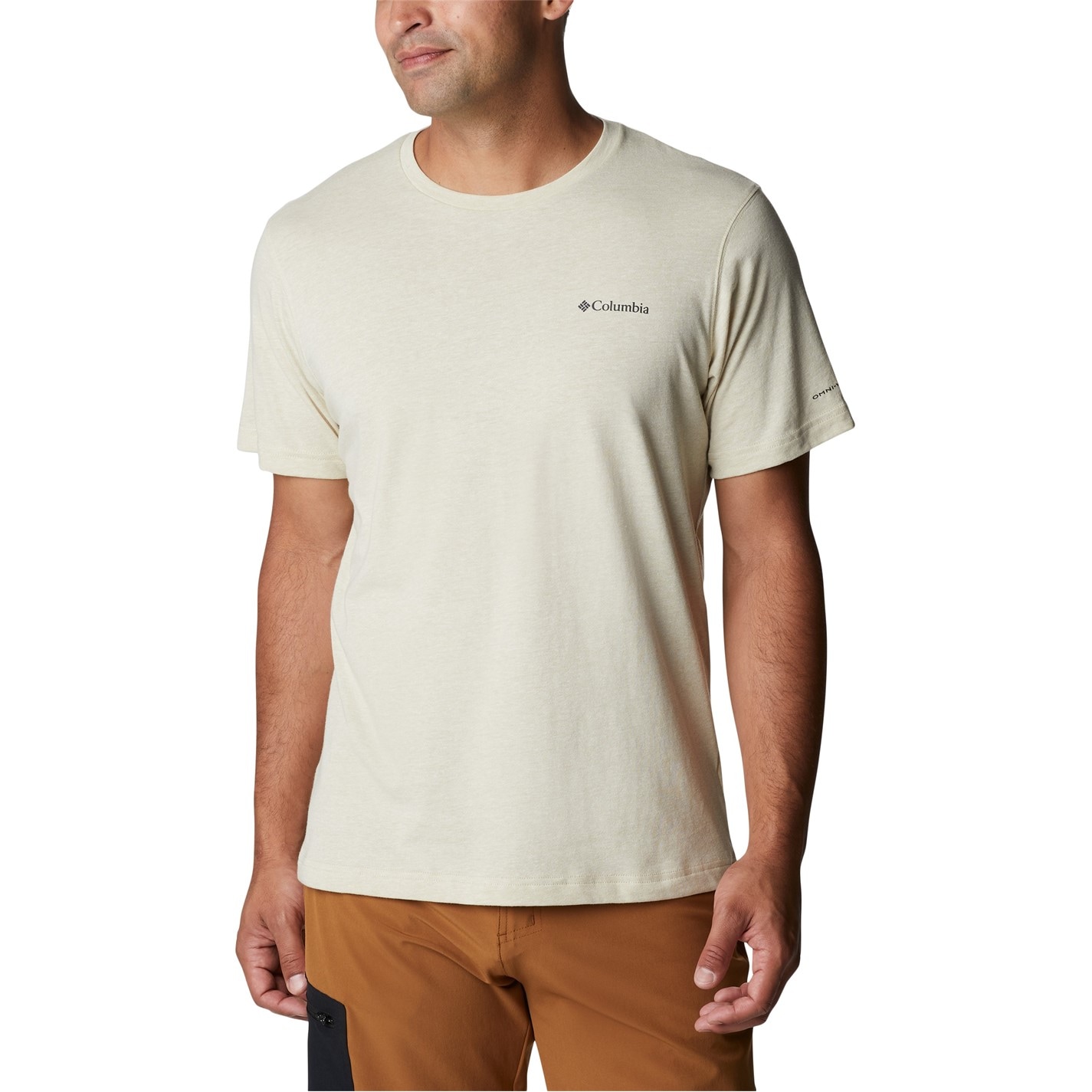 Tričko Columbia Fossil 3937849 Men's Short Sleeve Performance T-Shirt - 5