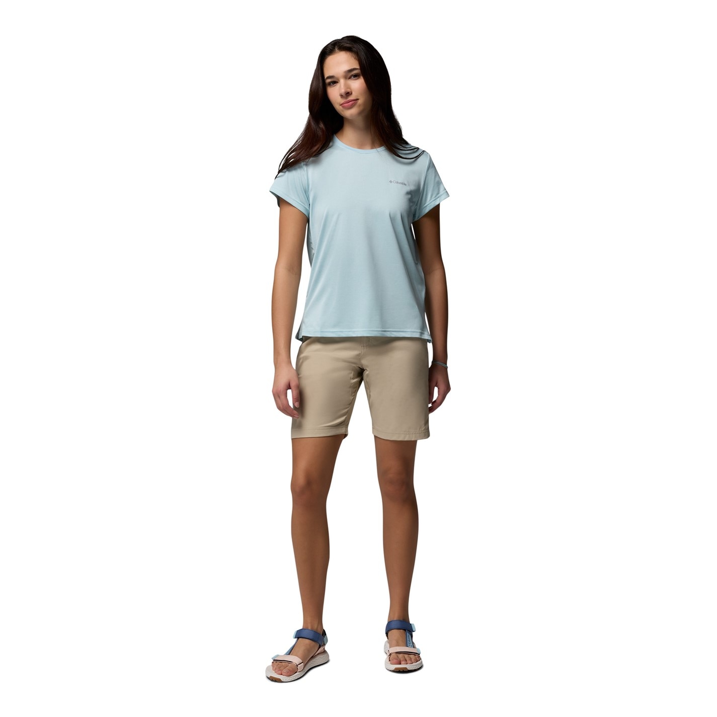 Tričko Columbia Blue 6231671 BlueVista Hill™ SS Crew - 3