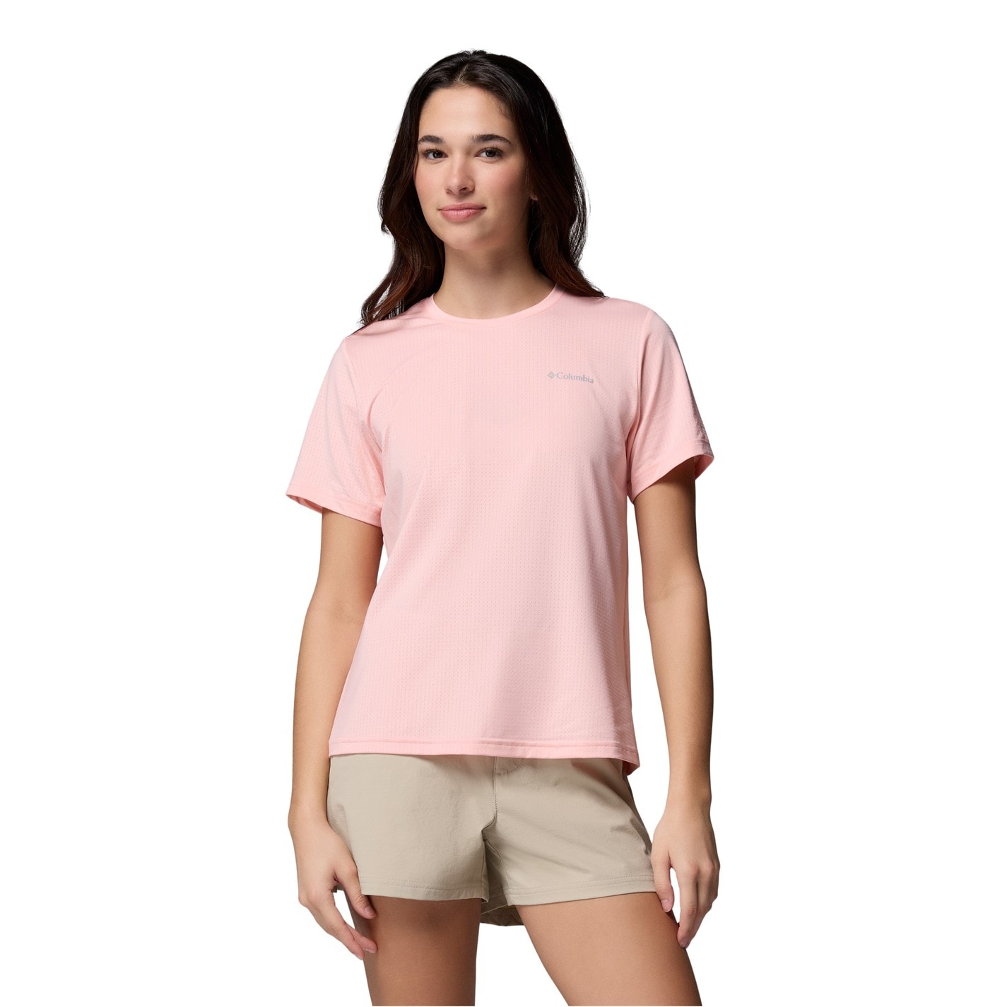 Tričko Columbia Blue 9785233 Women's Short Sleeve Performance T-Shirt - 1